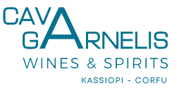 Cava Garnelis Corfu picture of black and blue logologo