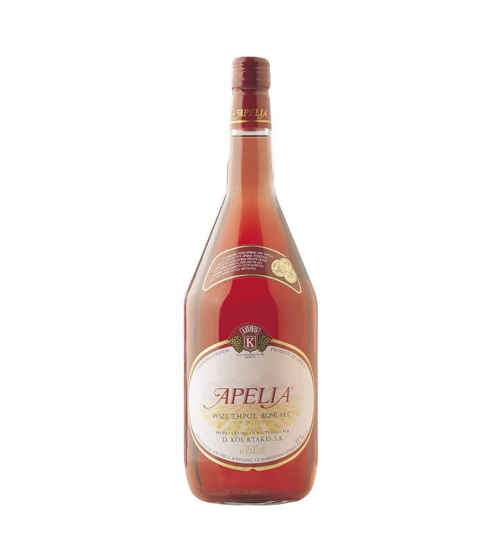 Cava Garnelis Corfu picture of Apelia Rosé Wine 1.5L