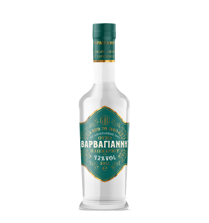 Cava Garnelis Corfu picture of Ouzo Barbayanni Blue 200ml
