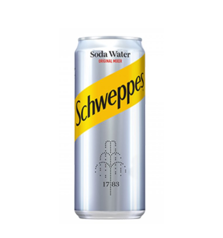 Cava Garnelis Corfu picture of Schweppes Soda Water 330ml