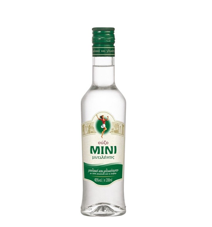 Cava Garnelis Corfu picture of Tsipouro Ouzo Mini Mytilinis 200ml